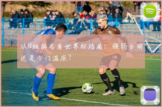 从B组排名看世界杯格局：强弱分明还是冷门温床？